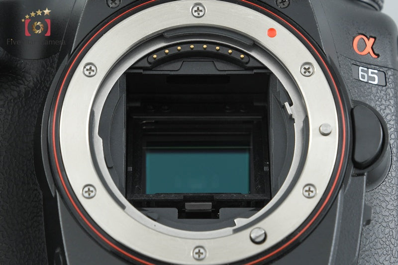 SONY α65 SLT-A65V 24.3 MP Digital SLR Camera Body [Japanese Language Only]