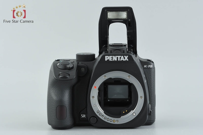 "Count 721" PENTAX K-70 Black 24.0 MP DSLR Camera Body