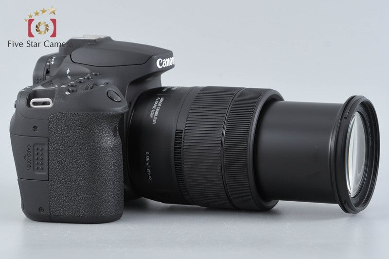 "Count 1,000" Canon EOS 90D 32.2 MP Full Frame DSLR Camera 18-135 IS USM Lens