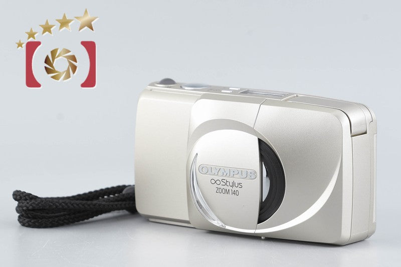 Olympus Stylus Zoom 140 Champagne Gold 35mm Point & Shoot Film Camera