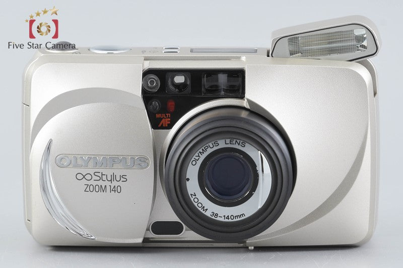 Olympus Stylus Zoom 140 Champagne Gold 35mm Point & Shoot Film Camera