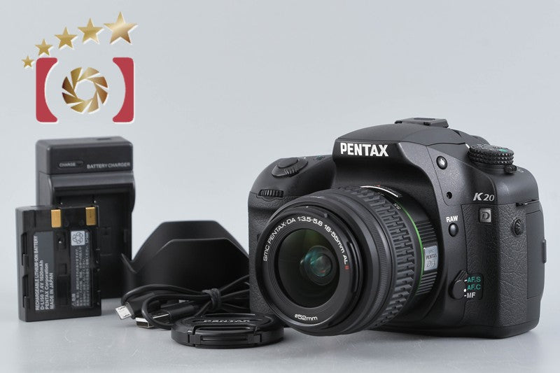 "Shutter count 699" PENTAX K20D 14.6 MP Digital SLR Camera SMC DA 18-55 Lens