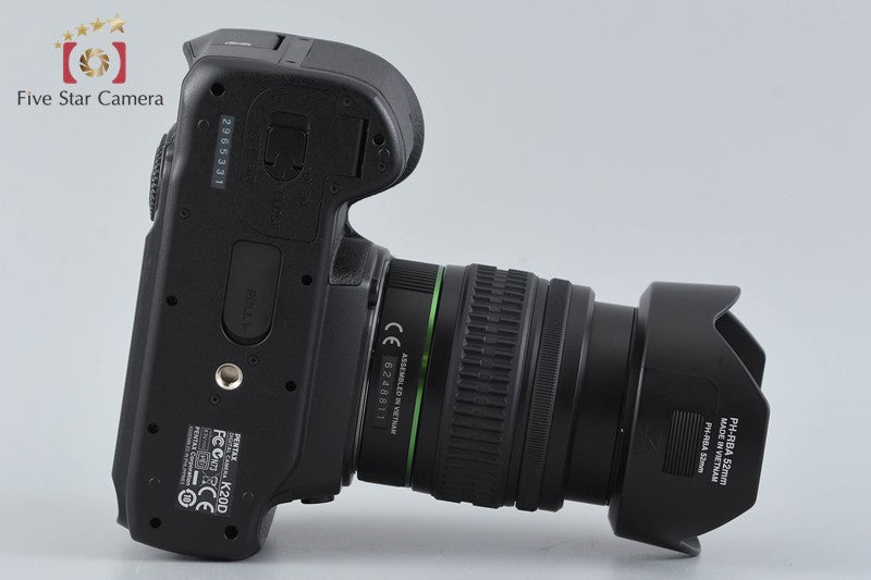 "Shutter count 699" PENTAX K20D 14.6 MP Digital SLR Camera SMC DA 18-55 Lens