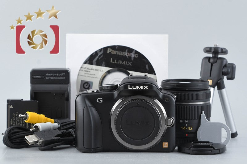 Panasonic DMC-G3 Esprit Black 16.0 MP 14-42 Lens [Japanese Language Only]