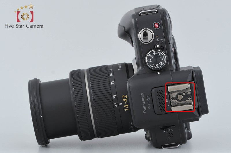 Panasonic DMC-G3 Esprit Black 16.0 MP 14-42 Lens [Japanese Language Only]