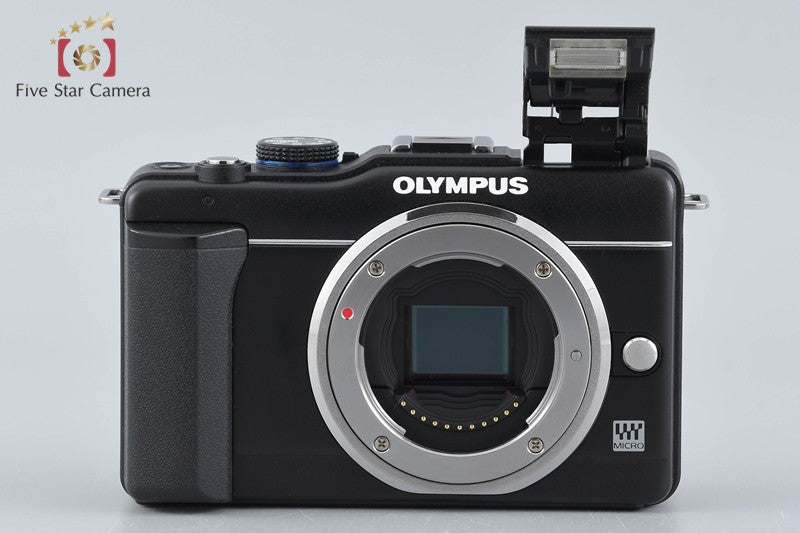 "Count 2,638" Olympus PEN Lite E-PL1s Black 12.3 MP 14-42 40-150 Lenses w/ Box