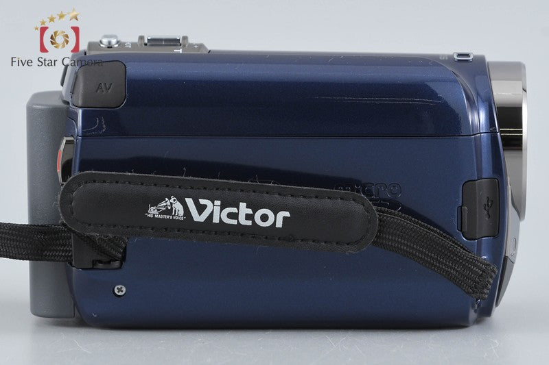 JVC Everio GZ-HD300 Blue HDD Video Camcorder w/ Box [Japanese Language Only]