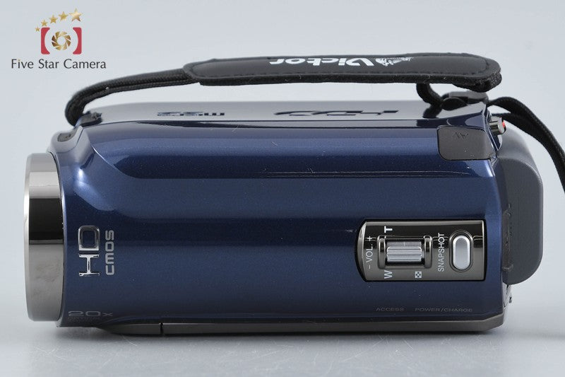 JVC Everio GZ-HD300 Blue HDD Video Camcorder w/ Box [Japanese Language Only]
