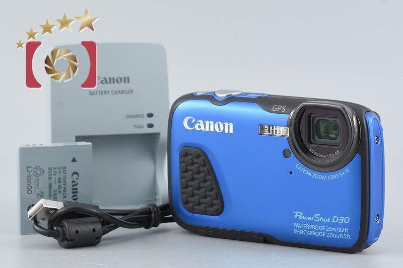 Canon PowerShot D30 12.1 MP Digital Camera