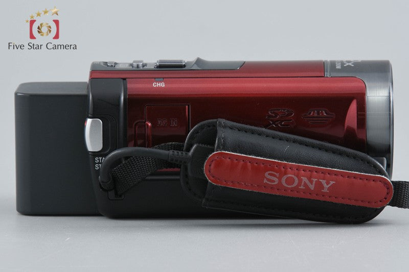 Sony HANDYCAM HDR-CX180 Red Full HD Digital Camcorder [Japanese Language Only]