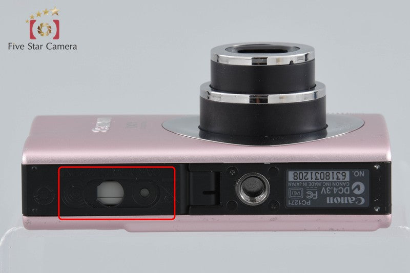 Canon IXY Digital 20 IS Pink 8.0 MP Digital Camera