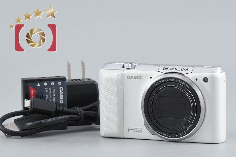 Casio HIGH SPEED EXILIM EX-ZR850 White 16.1 MP Digital Camera