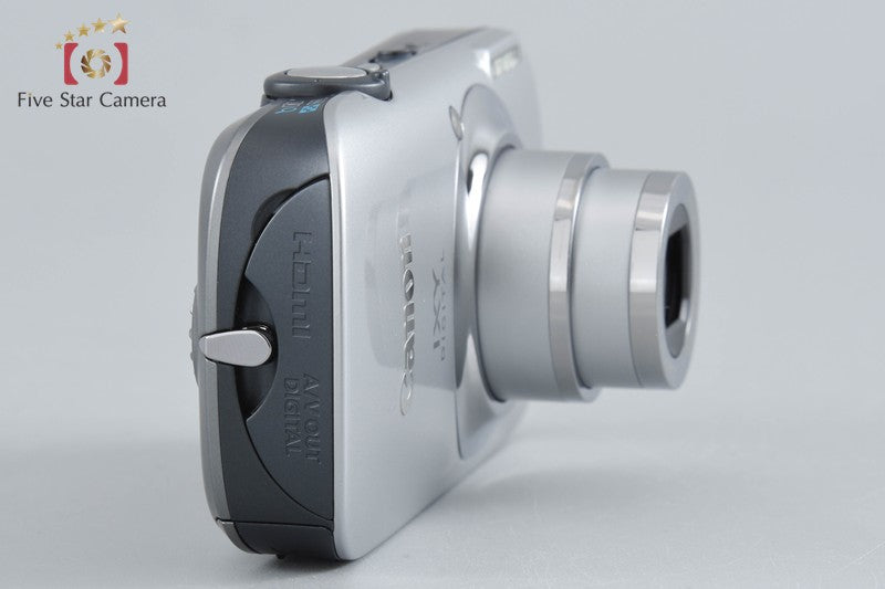 Canon IXY Digital 510 IS Silver 12.1 MP Digital Camera w/ Box