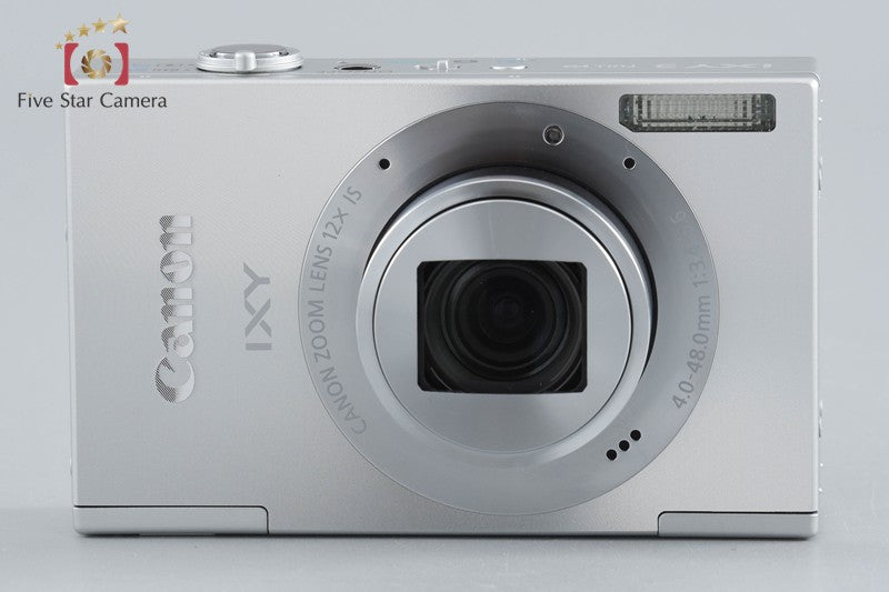 Canon IXY 3 Silver 10.1 MP Digital Camera w/ Box