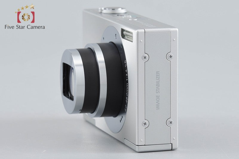 Canon IXY 3 Silver 10.1 MP Digital Camera w/ Box