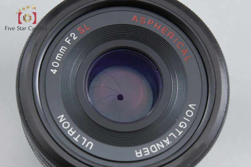 Voigtlander ULTRON 40mm f/2 SL Aspherical PK-A for Pentax