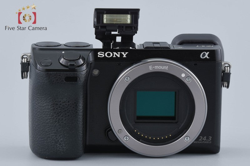Sony α NEX-7 Black 24.3 MP Digital Camera 18-55 Lens [Multiple Languages]