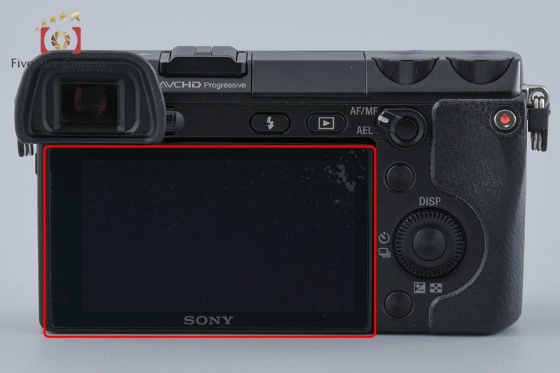 Sony α NEX-7 Black 24.3 MP Digital Camera 18-55 Lens [Multiple Languages]