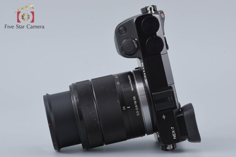 Sony α NEX-7 Black 24.3 MP Digital Camera 18-55 Lens [Multiple Languages]