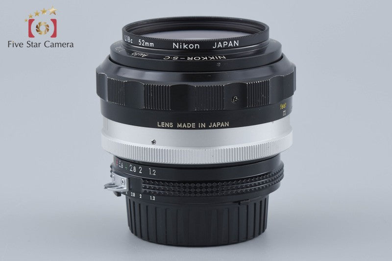 Nikon NIKKOR-S.C Auto 55mm f/1.2 Ai Converted