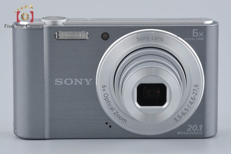 Sony Cyber-Shot DSC-W810 Silver 20.1 MP Digital Camera [Japanese Language Only]
