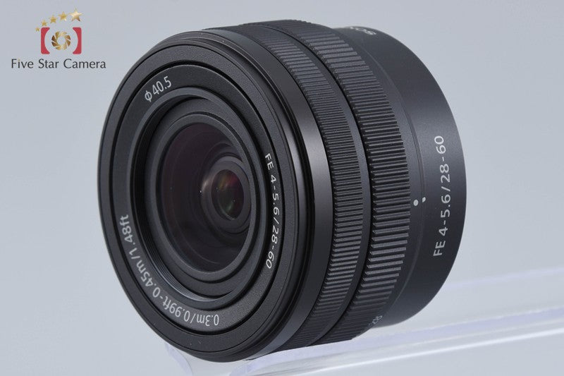 Sony FE 28-60mm f/4-5.6 SEL2860