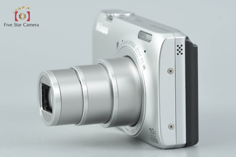 Nikon COOLPIX S6300 Crystal Silver 16.0 MP Digital Camera