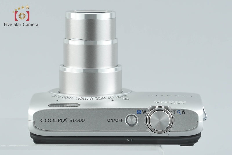 Nikon COOLPIX S6300 Crystal Silver 16.0 MP Digital Camera