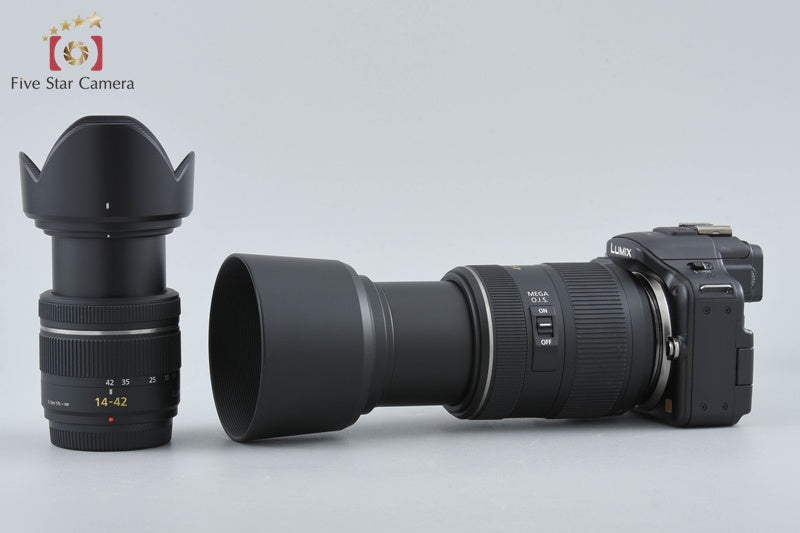 Panasonic LUMIX DMC-G3 Black 16.0MP 14-42 45-200 Lenses [Japanese Language Only]