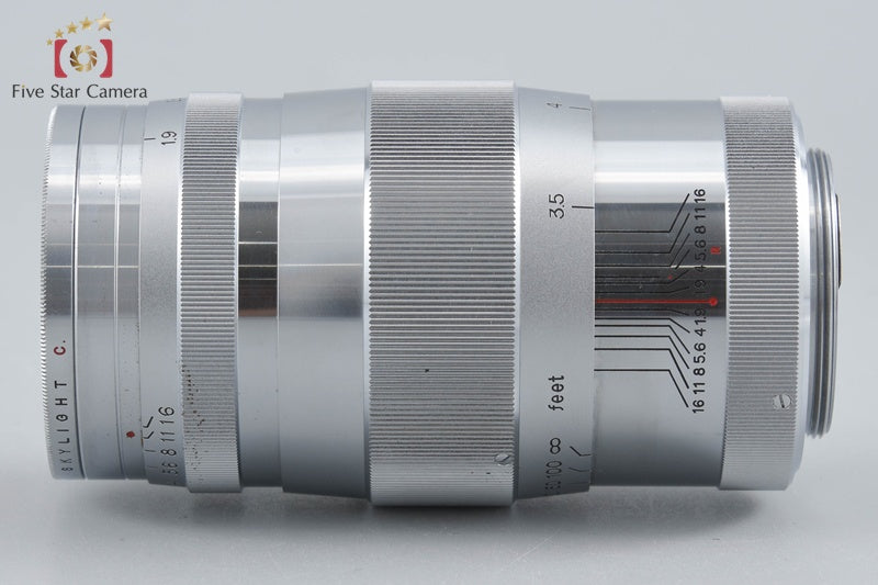 Canon 85mm f/1.9 L39 LTM Leica Thread Mount Lens