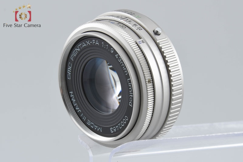 PENTAX SMC FA 43mm f/1.9 Limited Silver