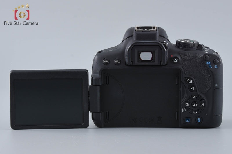 Canon EOS Kiss X8i / Rebel T6i / 750D 24.2 MP DSLR EF-S 18-55 Lens