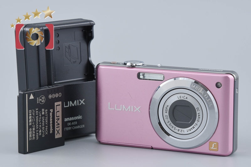 Panasonic LUMIX DMC-FS6 Pink 8.1 MP Digital Camera [Japanese Language Only]