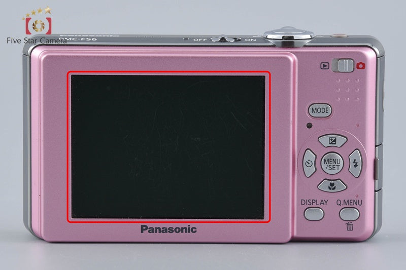 Panasonic LUMIX DMC-FS6 Pink 8.1 MP Digital Camera [Japanese Language Only]