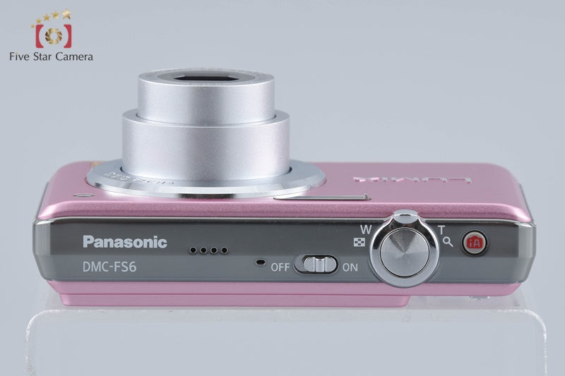 Panasonic LUMIX DMC-FS6 Pink 8.1 MP Digital Camera [Japanese Language Only]