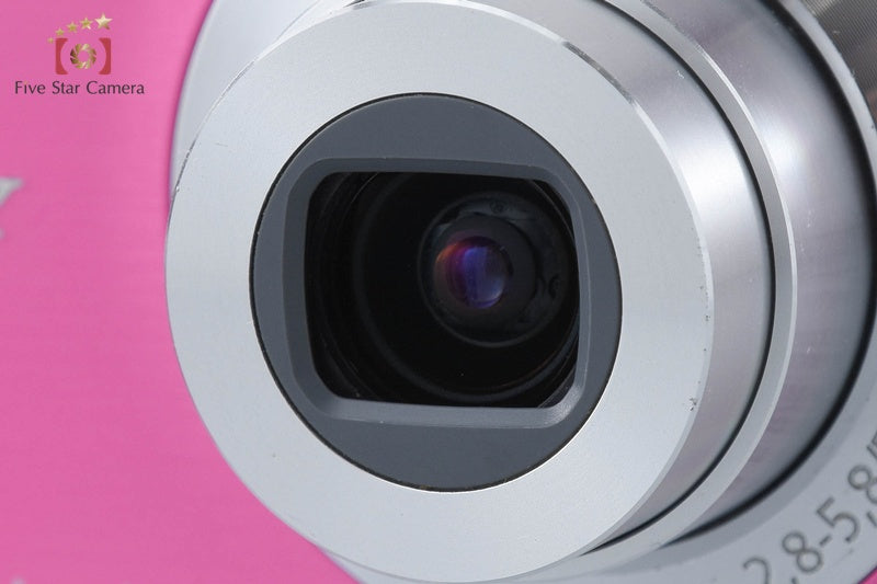 Sony Cyber-Shot DSC-W220 Pink 12.1 MP Digital Camera [Japanese Language Only]