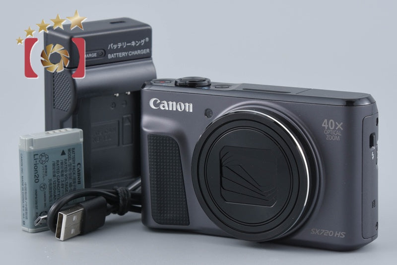 Canon PowerShot SX720 HS Black 20.3 MP Digital Camera