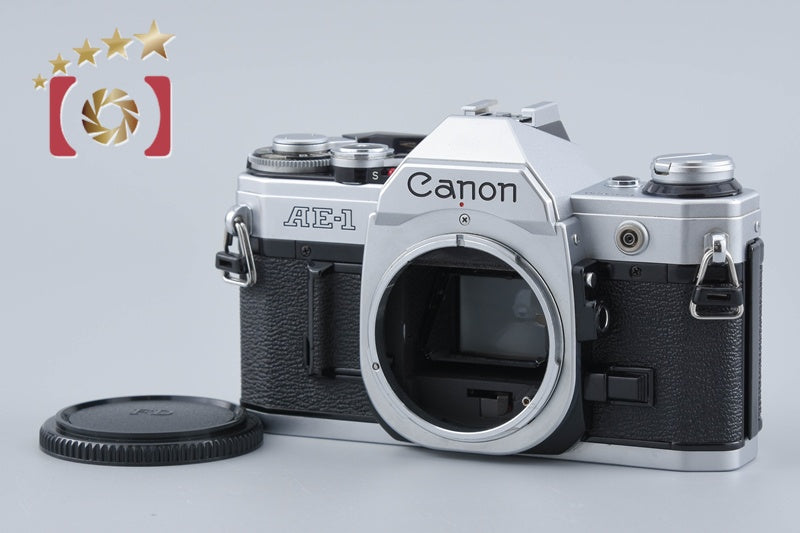 Canon AE-1 Silver 35mm SLR Film Camera Body