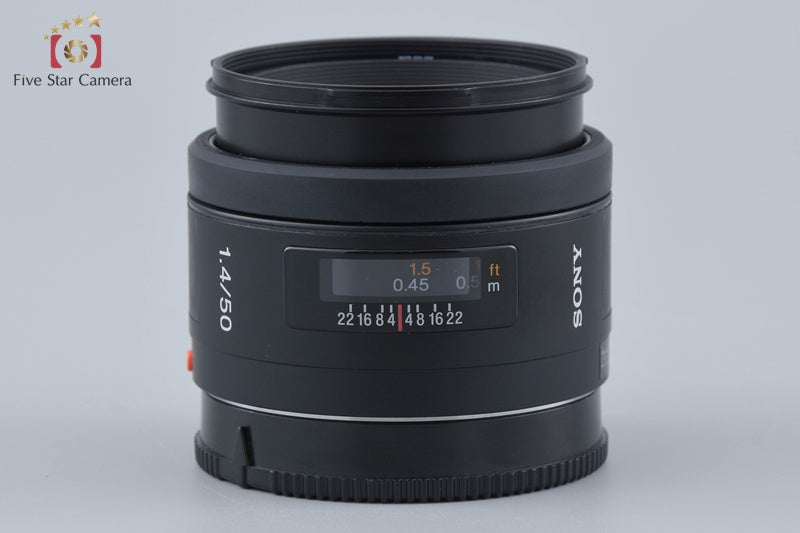 Sony 50mm f/1.4 SAL50F14 for Sony A Mount Lens