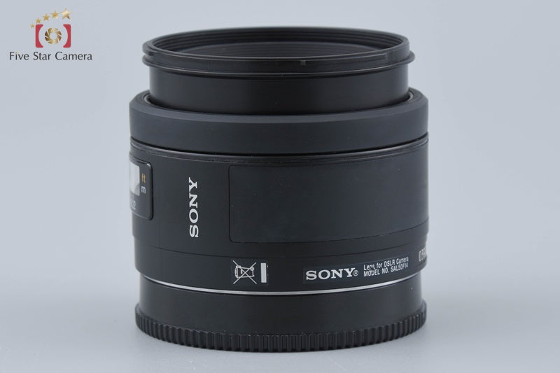 Sony 50mm f/1.4 SAL50F14 for Sony A Mount Lens
