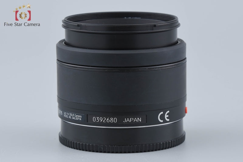 Sony 50mm f/1.4 SAL50F14 for Sony A Mount Lens