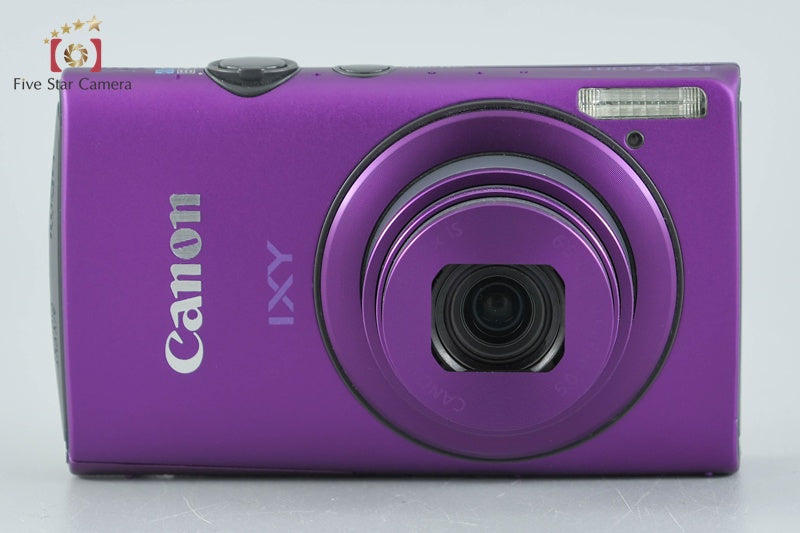Canon IXY 600F Purple 12.1 MP Digital Camera