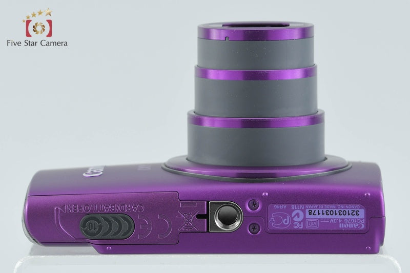 Canon IXY 600F Purple 12.1 MP Digital Camera