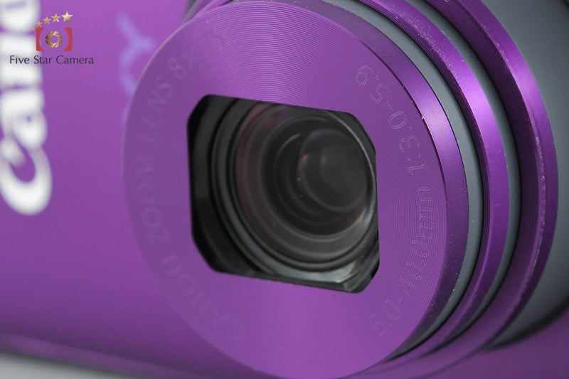 Canon IXY 600F Purple 12.1 MP Digital Camera