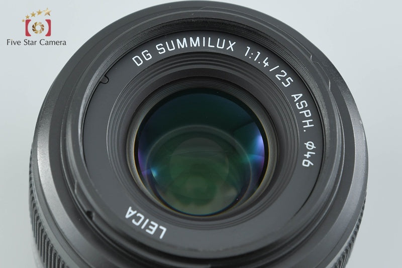 Panasonic LUMIX LEICA DG SUMMILUX 25mm f/1.4 ASPH. H-X025