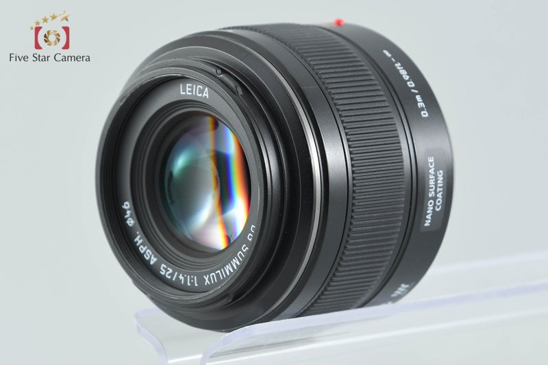 Panasonic LUMIX LEICA DG SUMMILUX 25mm f/1.4 ASPH. H-X025