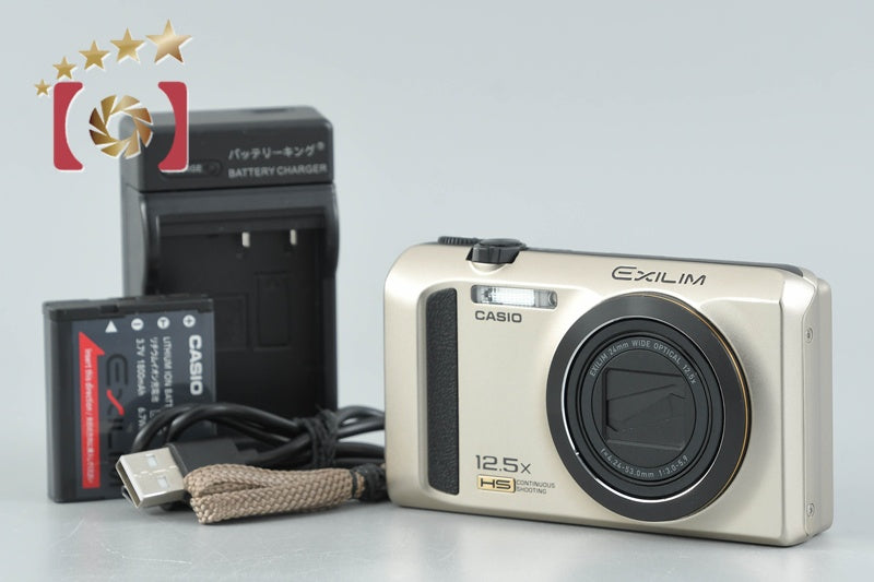 Casio HIGH SPEED EXILIM EX-ZR300 Gold 16.1 MP Digital Camera