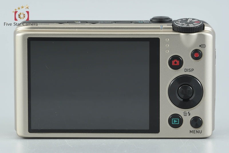 Casio HIGH SPEED EXILIM EX-ZR300 Gold 16.1 MP Digital Camera