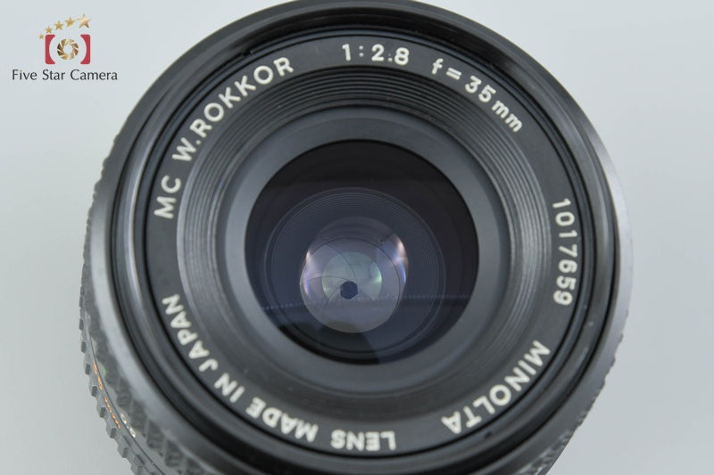 Minolta MD W.ROKKOR 35mm f/2.8