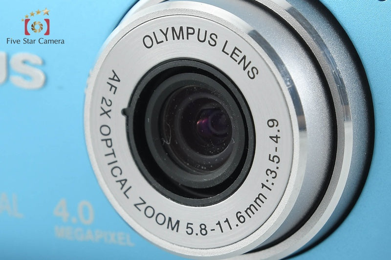 Olympus μ-mini DIGITAL Crystal Blue 4.0 MP Digital Camera